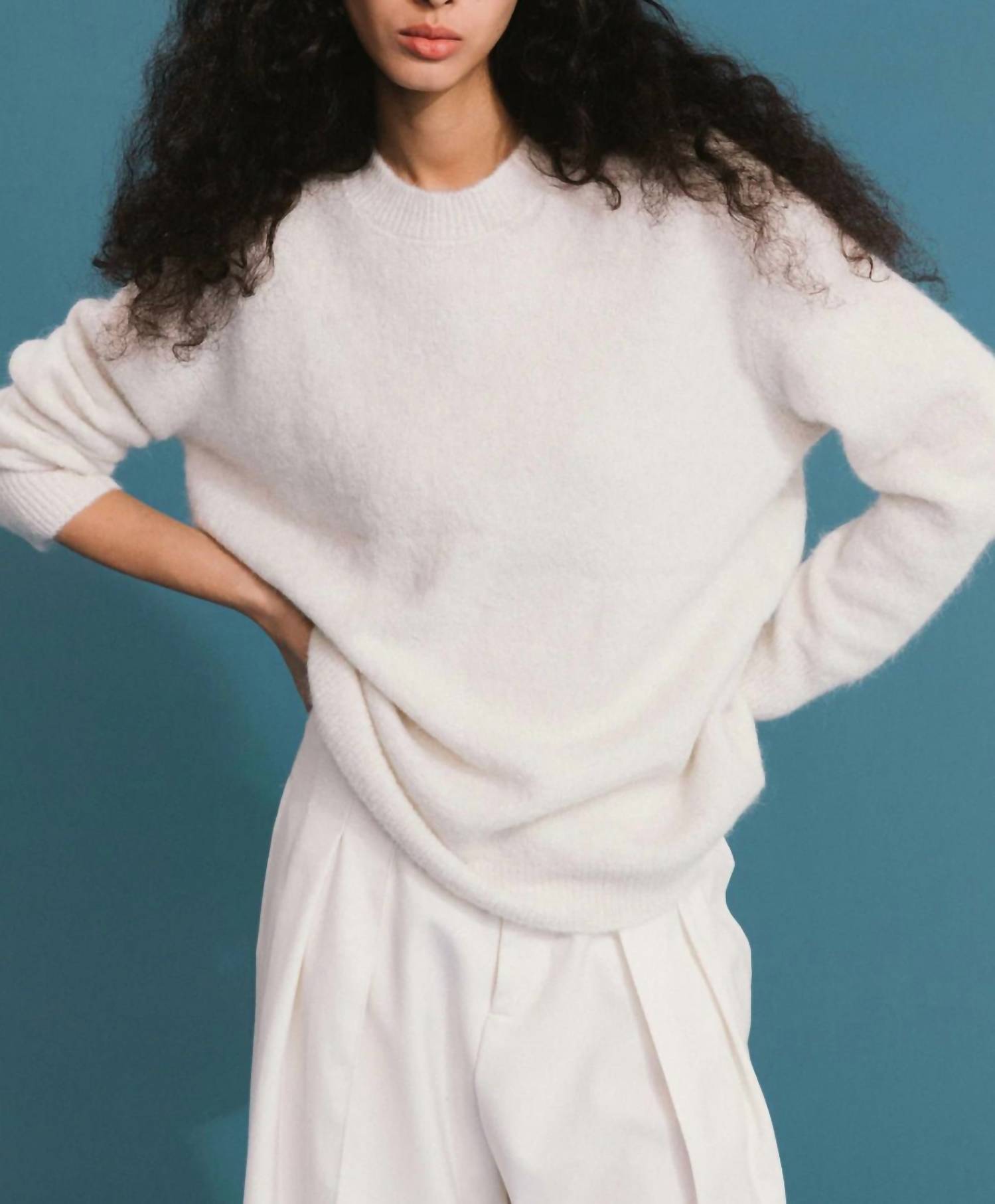 Cubic - Brushed Alpaca Knitwear Jumper