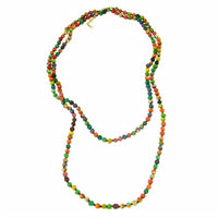 World Finds - Women's Kantha Bead Long Necklace