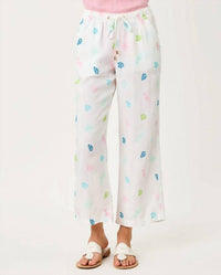 Lilly Pulitzer - BRAWLEY LINEN CROP PANT