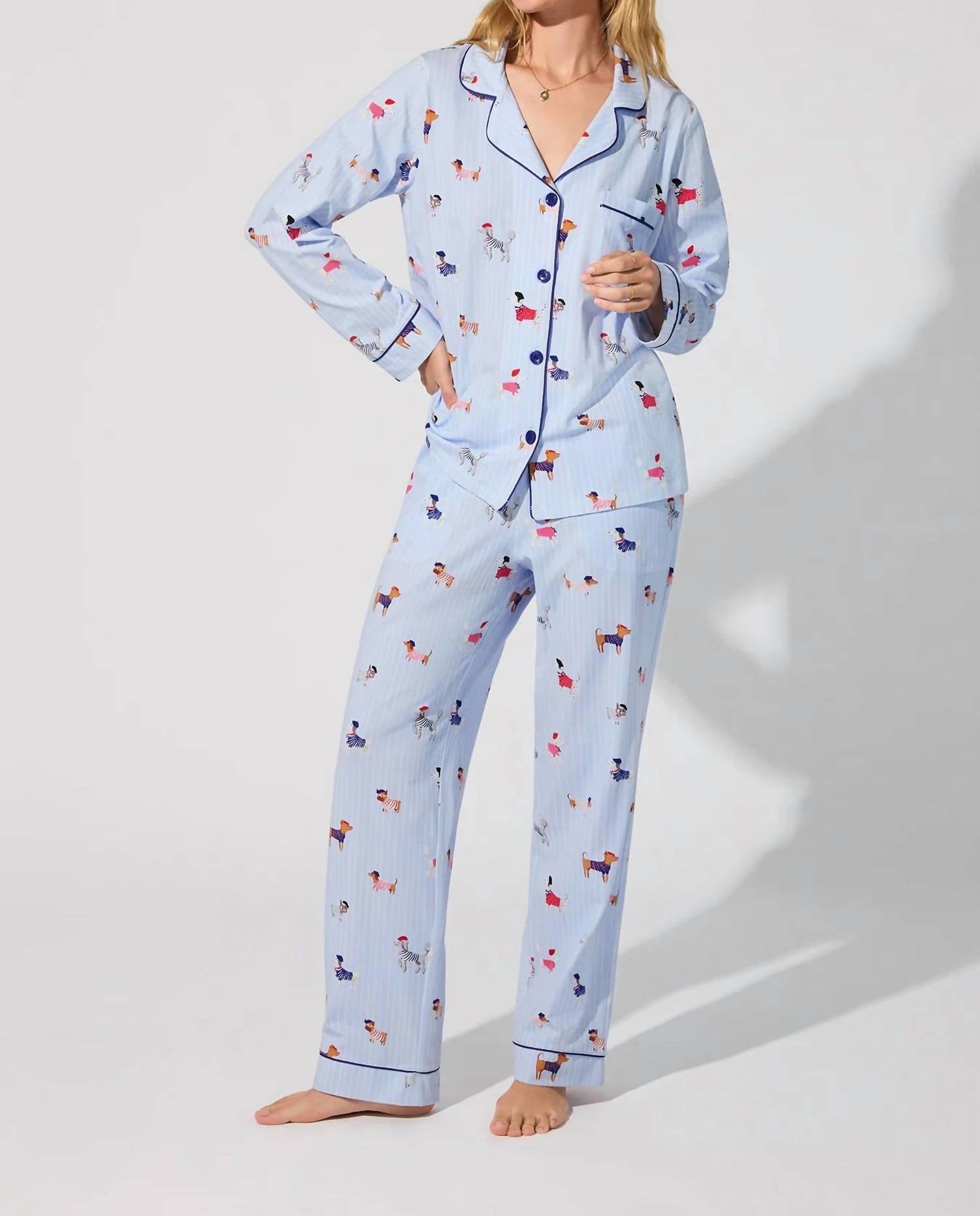 Bedhead Pjs - Dog Print Pajama Set