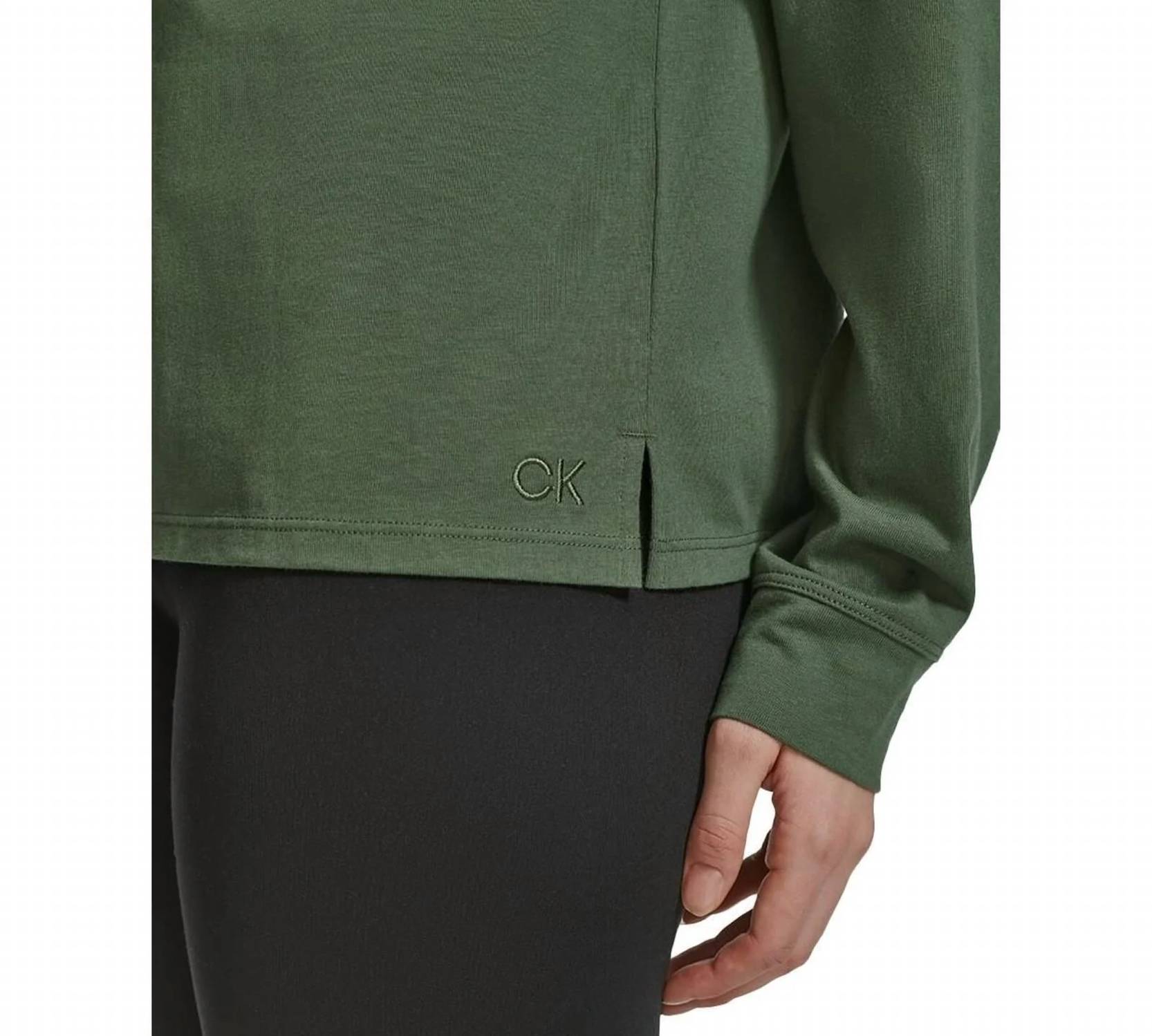 Calvin Klein - Long-sleeve Crewneck T-shirt