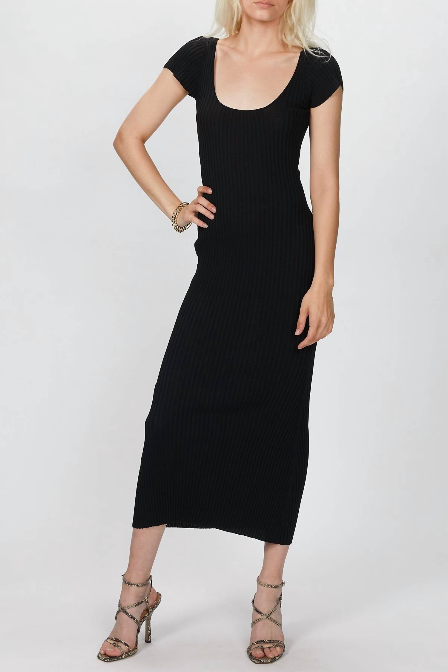 MILLIE KNIT MIDI DRESS