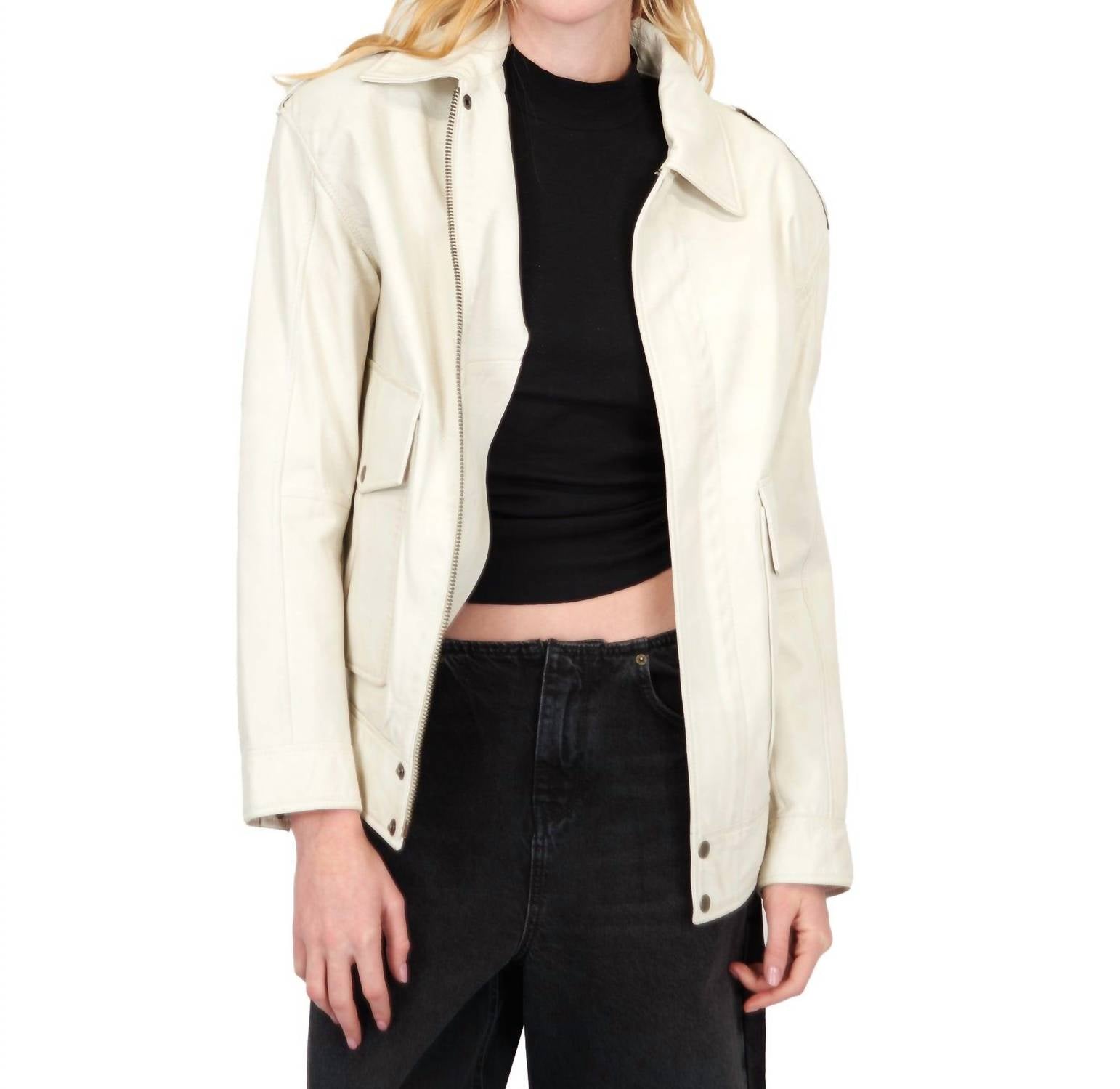 Jakett - Eden Vintage Leather Jacket