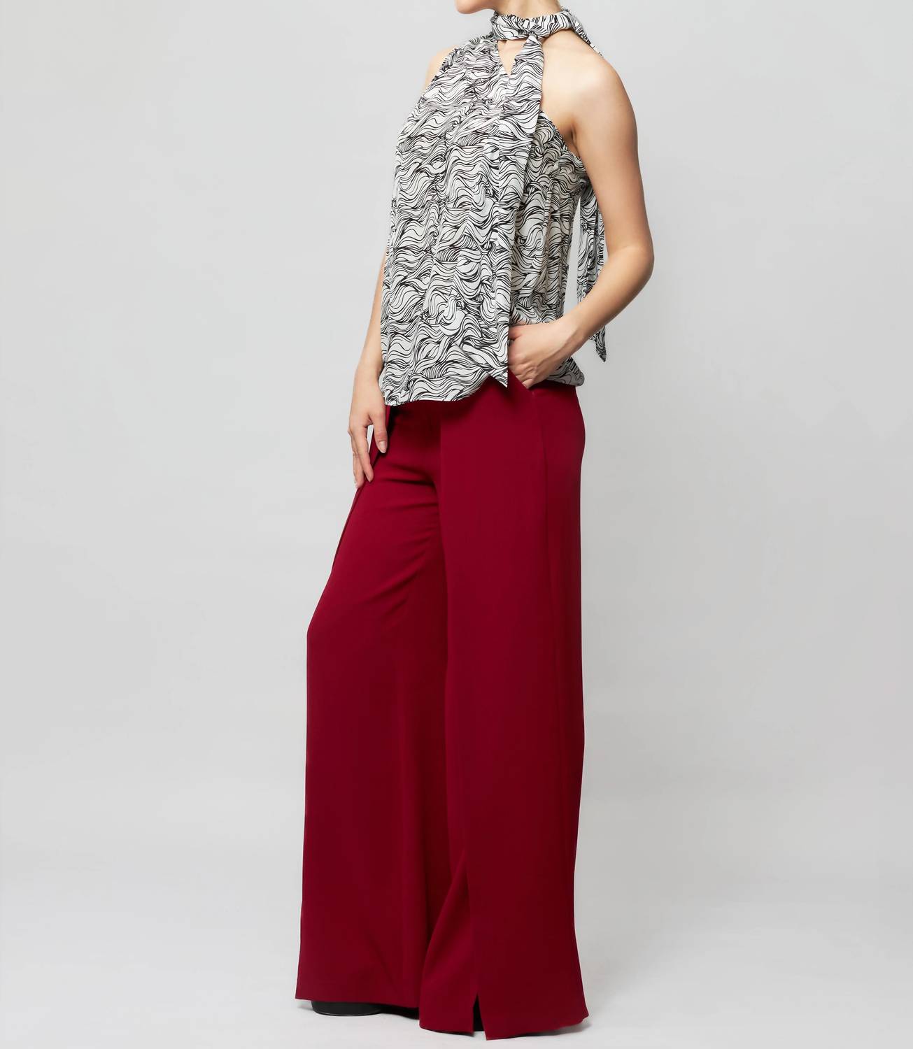 Solgo Atelier - Ade One-shoulder Silk Top
