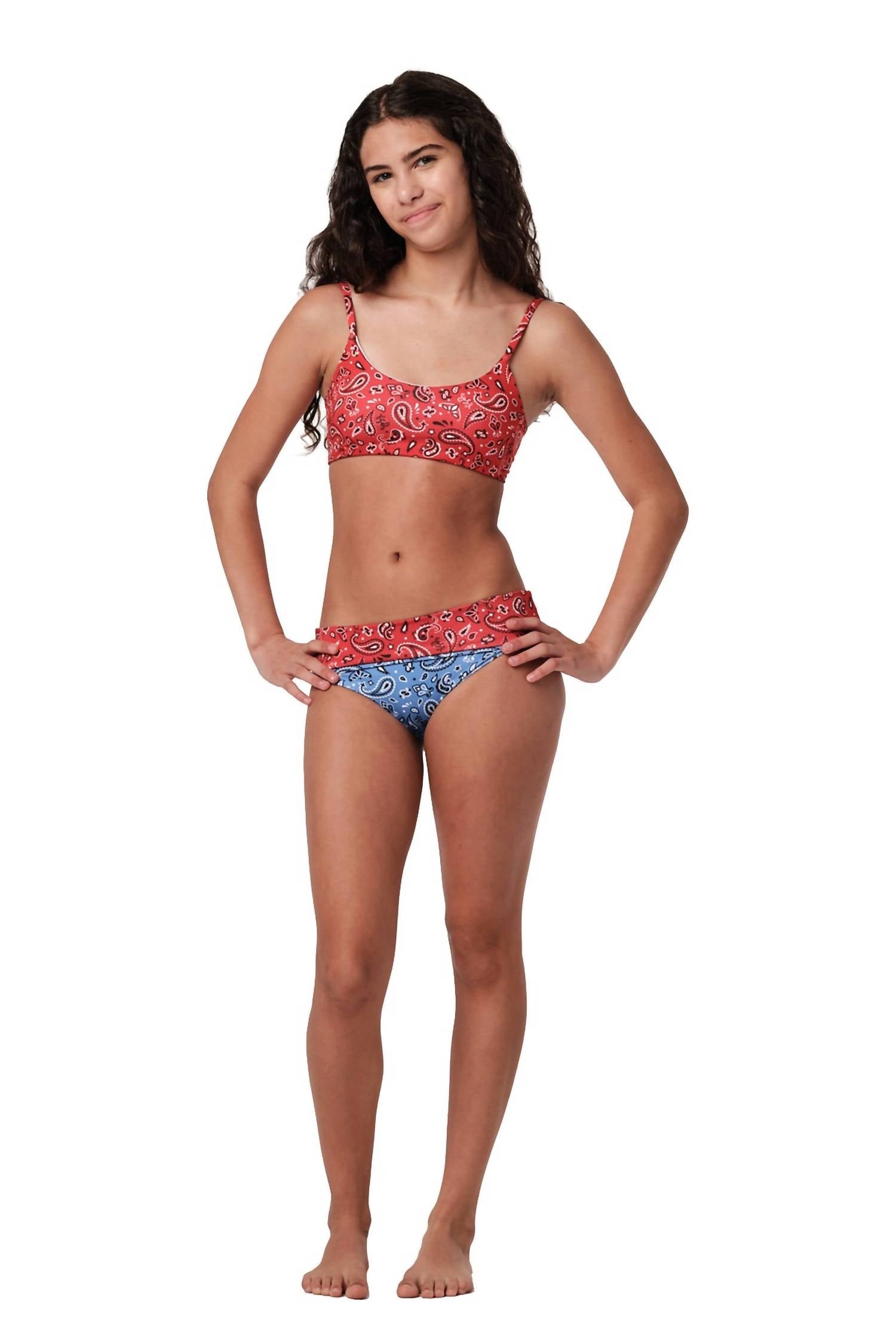 Submarine - Bandana Highs And Lows Swimsuit Bikini Set