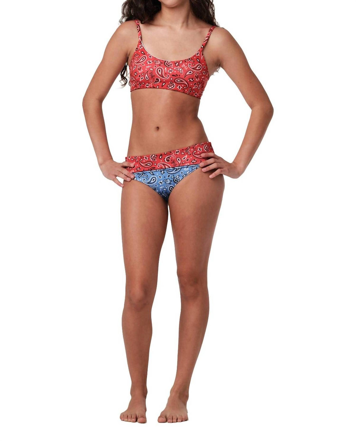 Submarine - Bandana Highs And Lows Swimsuit Bikini Set
