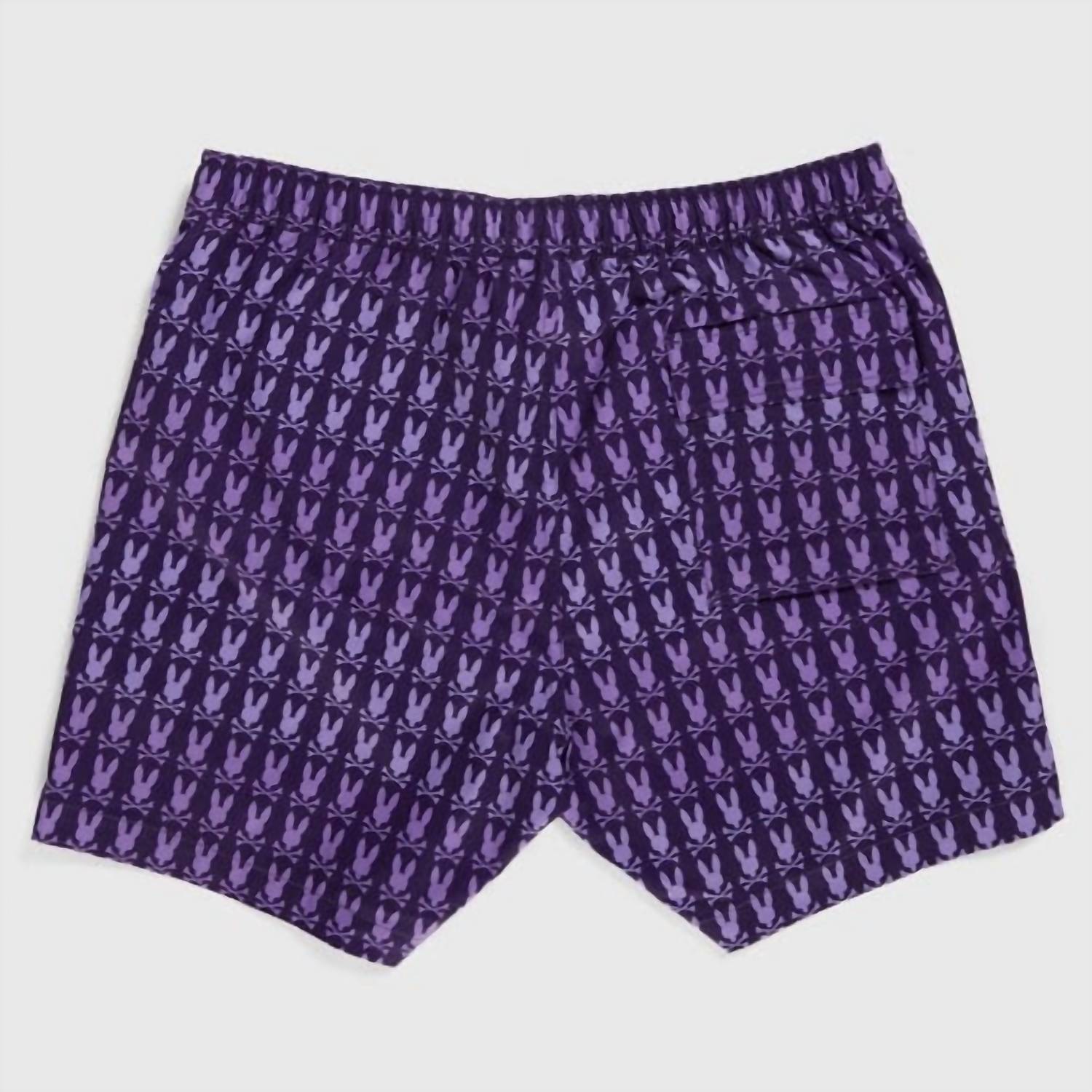 Psycho Bunny - Men's Barker All Over Print Swim Trunk