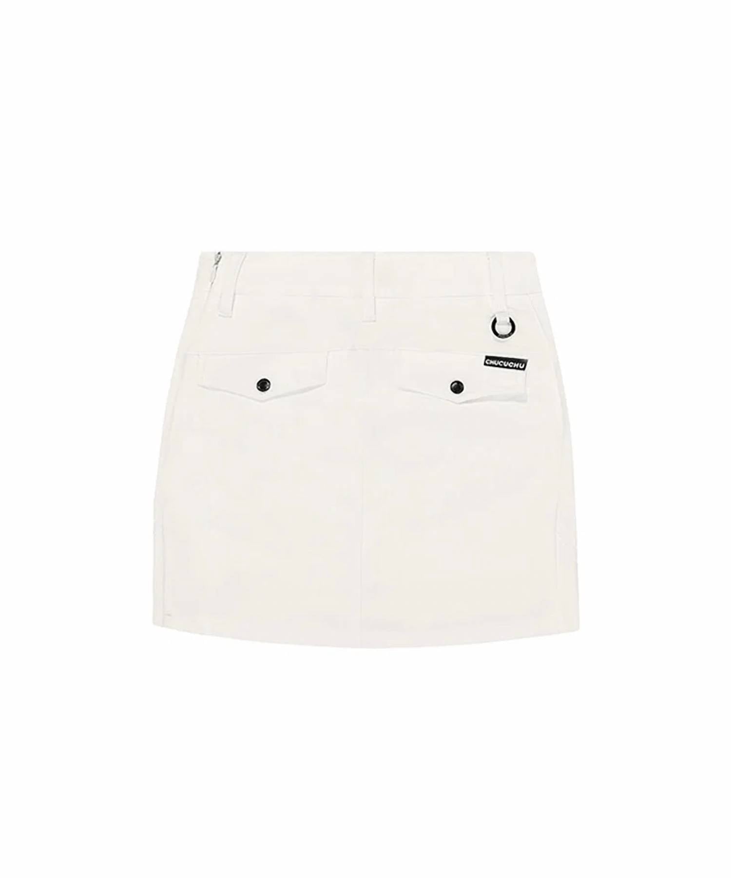 Chucuchu - Diagonal Slit Skirt