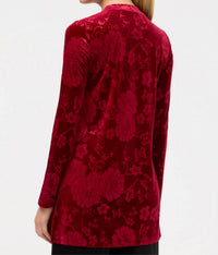 Johnny Was - STRETCH VELVET TUNIC