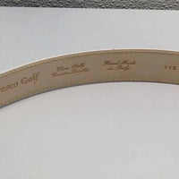 Fresco Golf - Men's Leather Embossed Belt