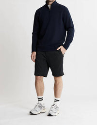 Jachs New York - Soft Touch Fleece Quarter Zip Pullover Sweater