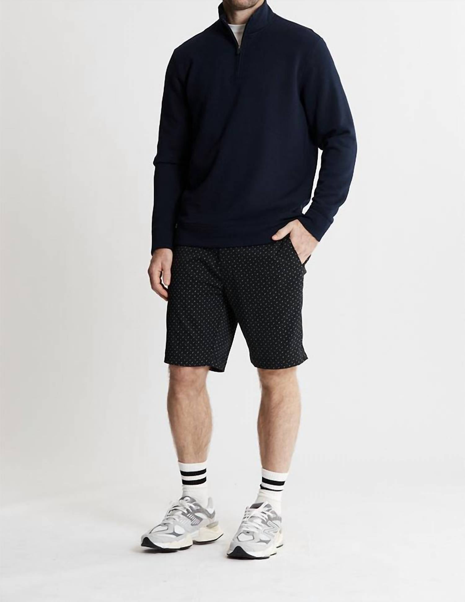Jachs New York - Soft Touch Fleece Quarter Zip Pullover Sweater