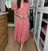 Entro - Blossom Breeze Midi Dress