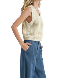 Sadie & Sage - Elsie Sweater Tank Top