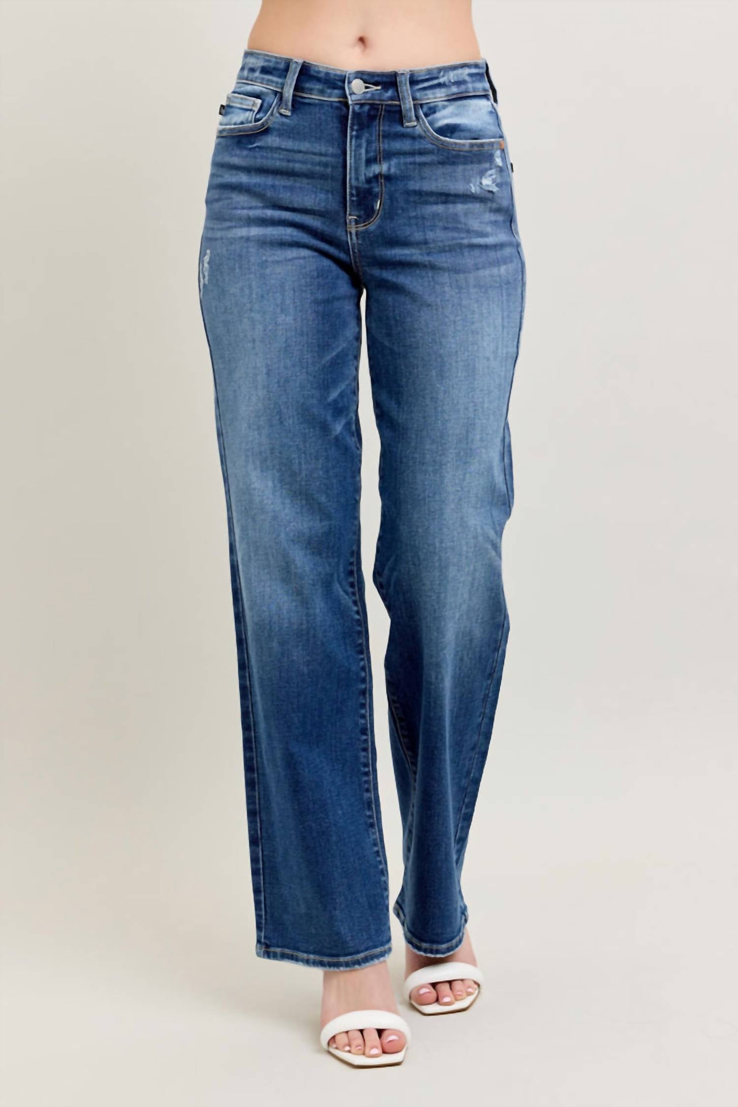 Judy Blue - High Rise 90's Straight Leg Jeans