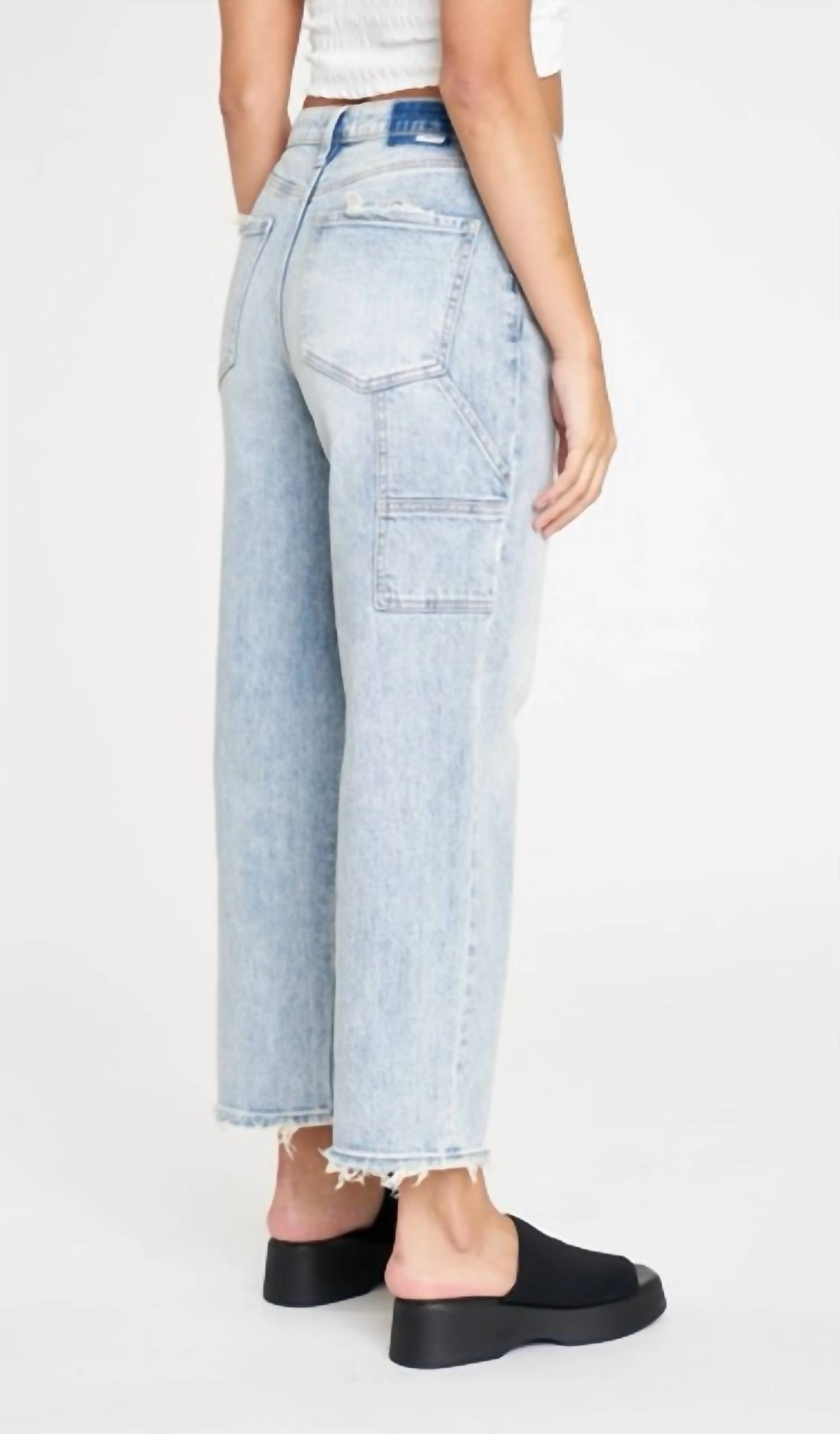 Daze - Sundaze High Rise Utility Crop Dad Jeans