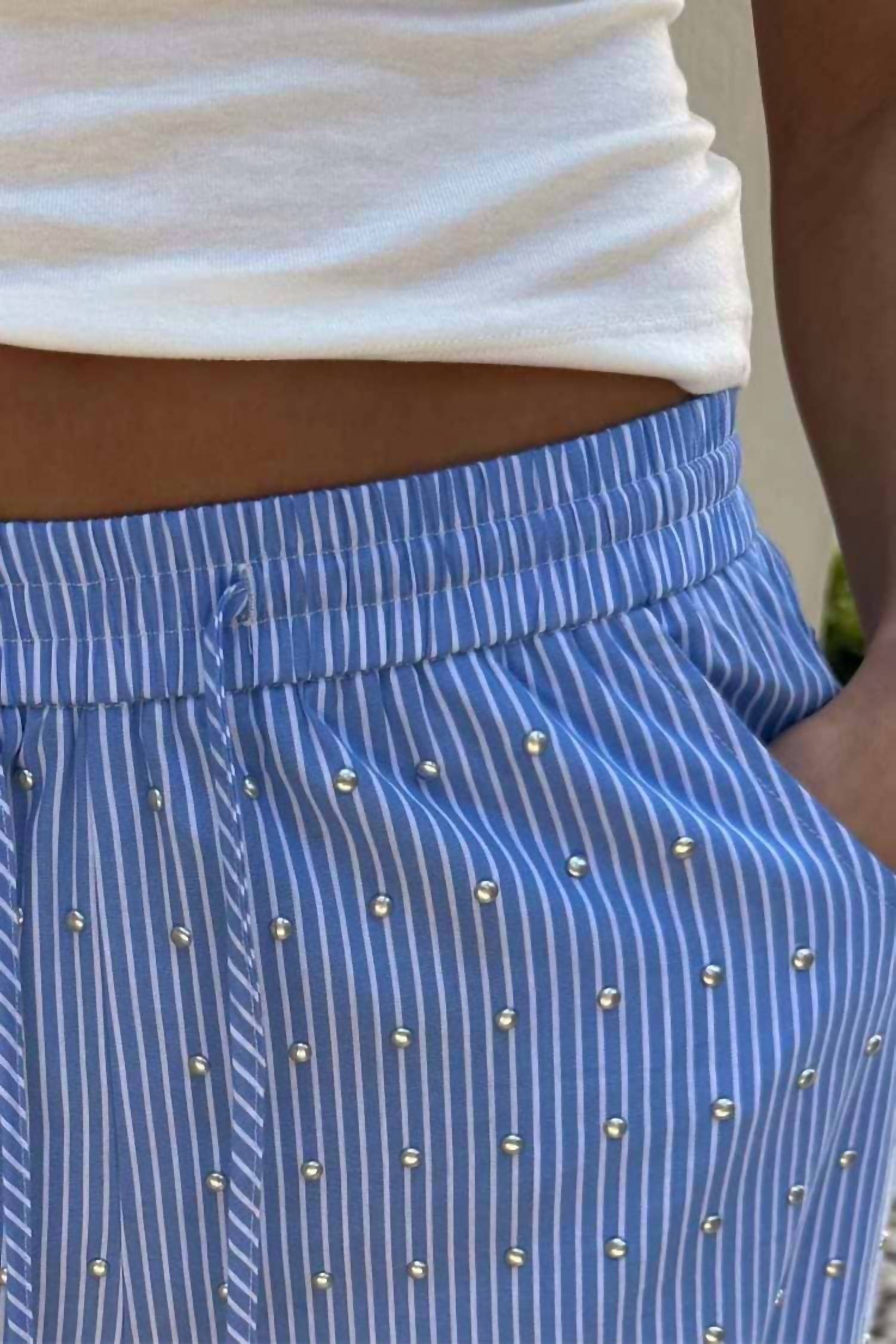 Never Fully Dressed - Elissa Striped Trouser