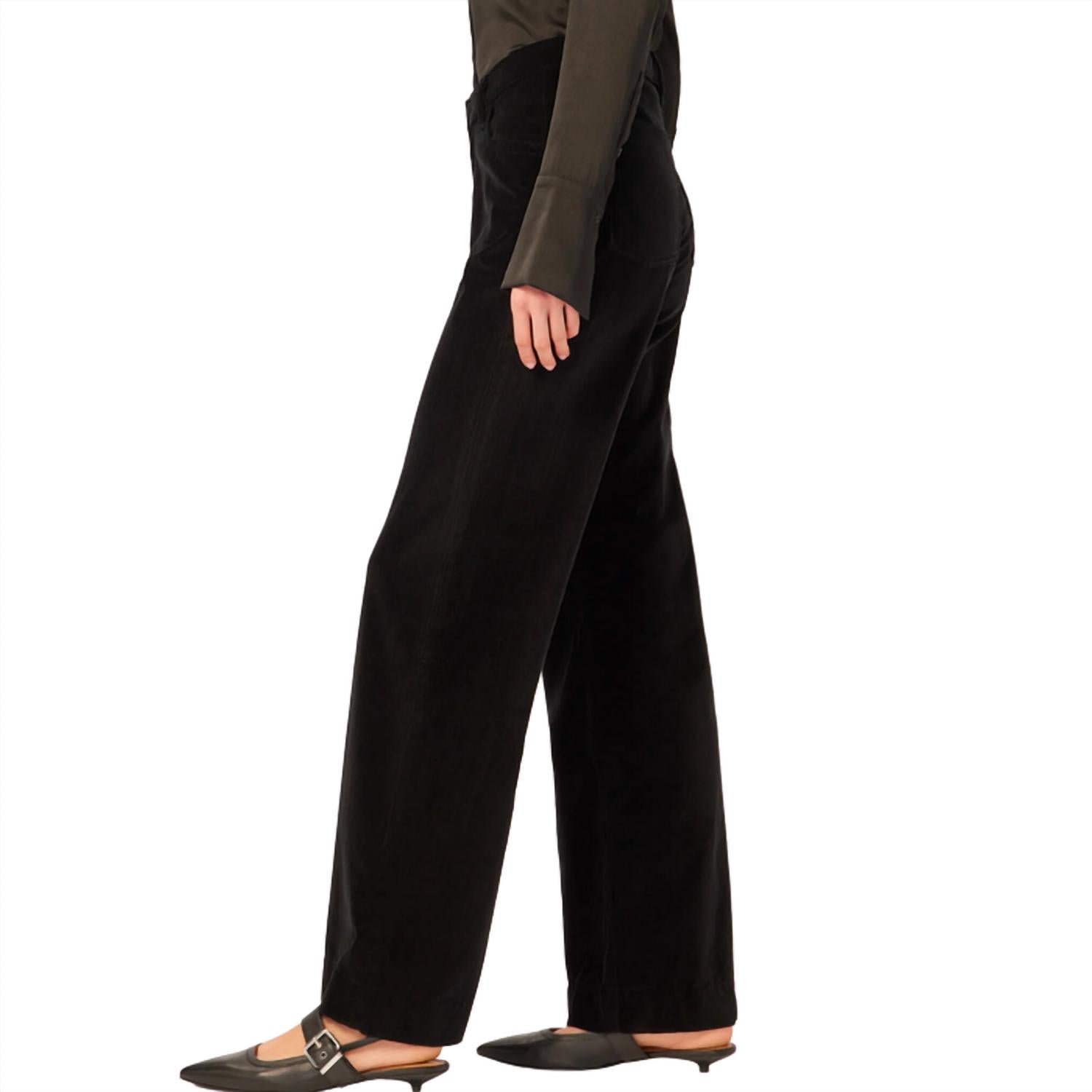 DL1961 - Women's Women's Hepburn Wide Leg High Jean in voodoo - women's pants - alternate view