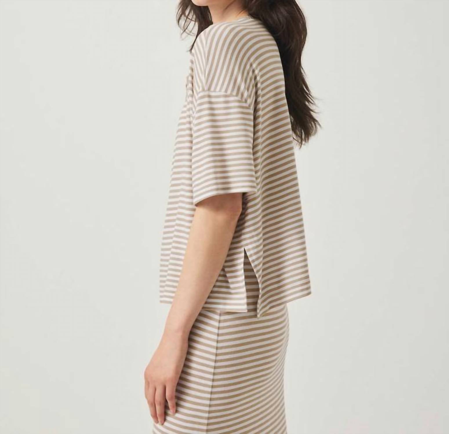 Splendid - Brooke Stripe Short Sleeve Top