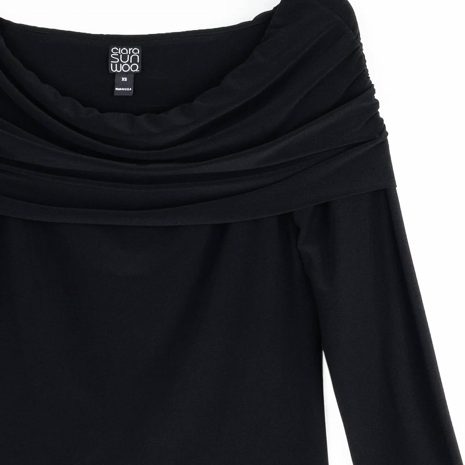 Clara Sun Woo - Ruched Off The Shoulder Top