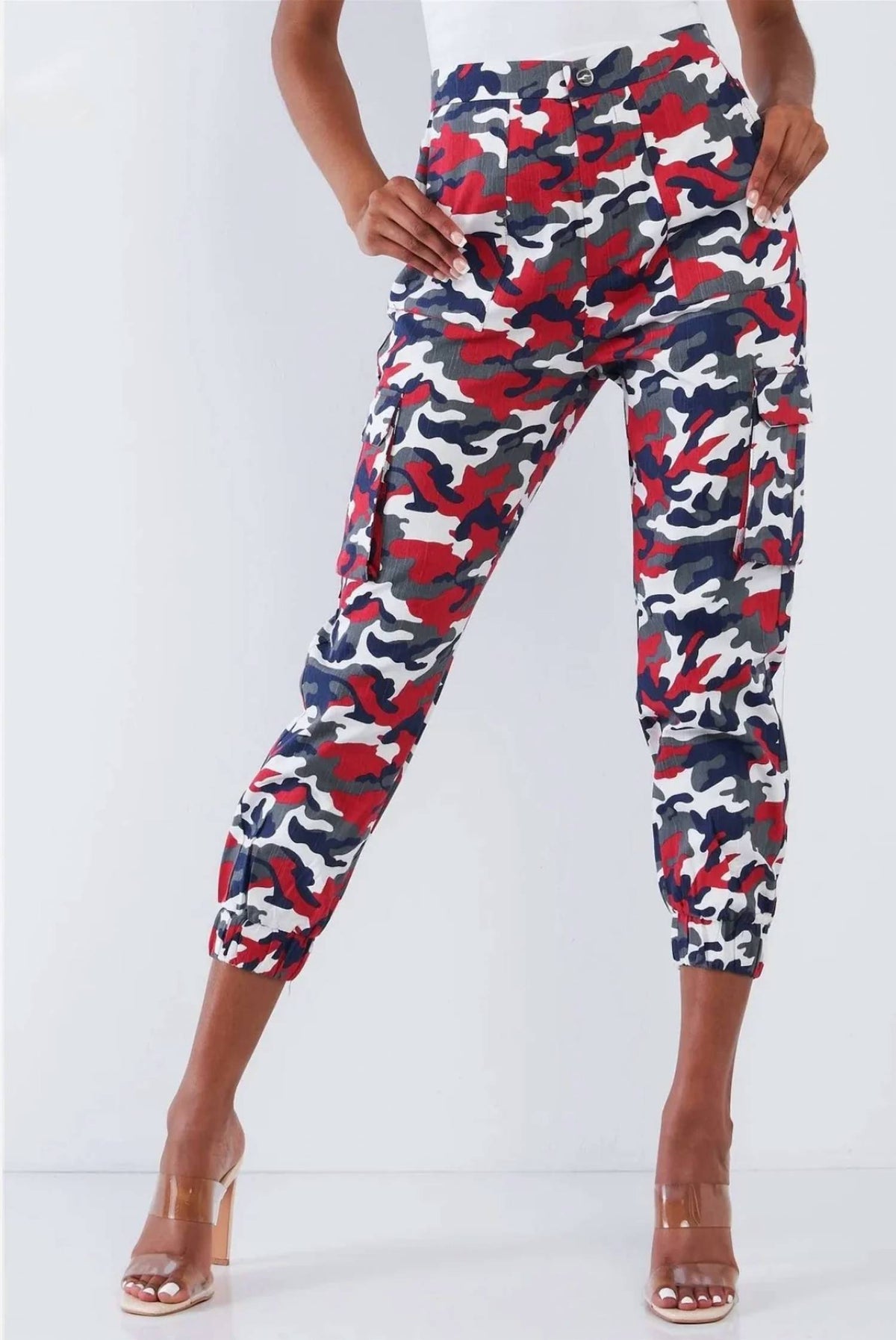 36 Point 5 - High Waisted Cargo Pants