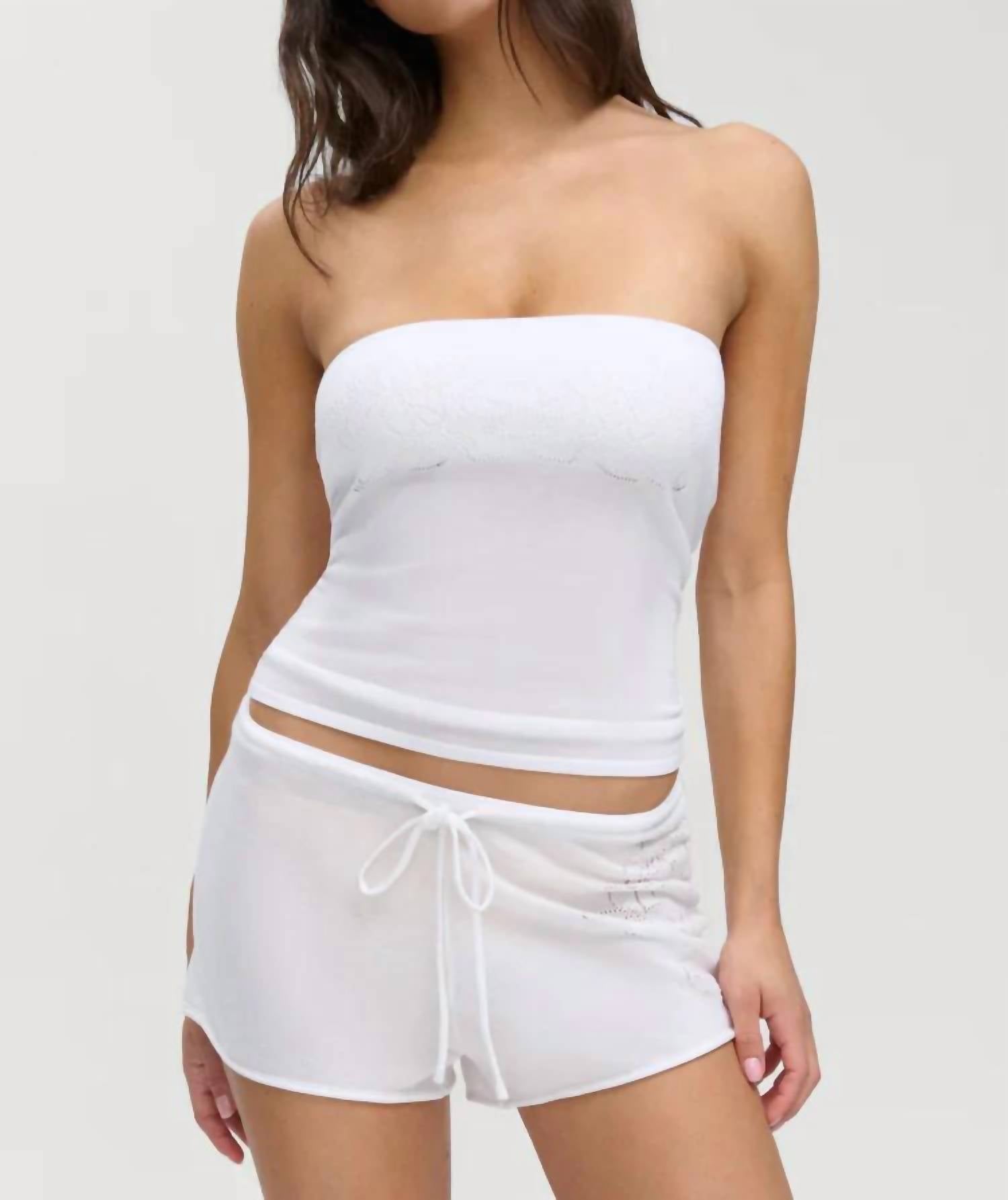 Frankies Bikinis - Sophie Knit Mini Shorts
