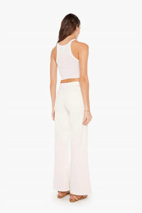 Mother Twister Skimp Jeans in cream puffs 2 - women's jeans - alternate view