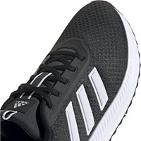 adidas Men's PLRPATH Lace Up Running Shoes in black and white - men's sneaker - view 6