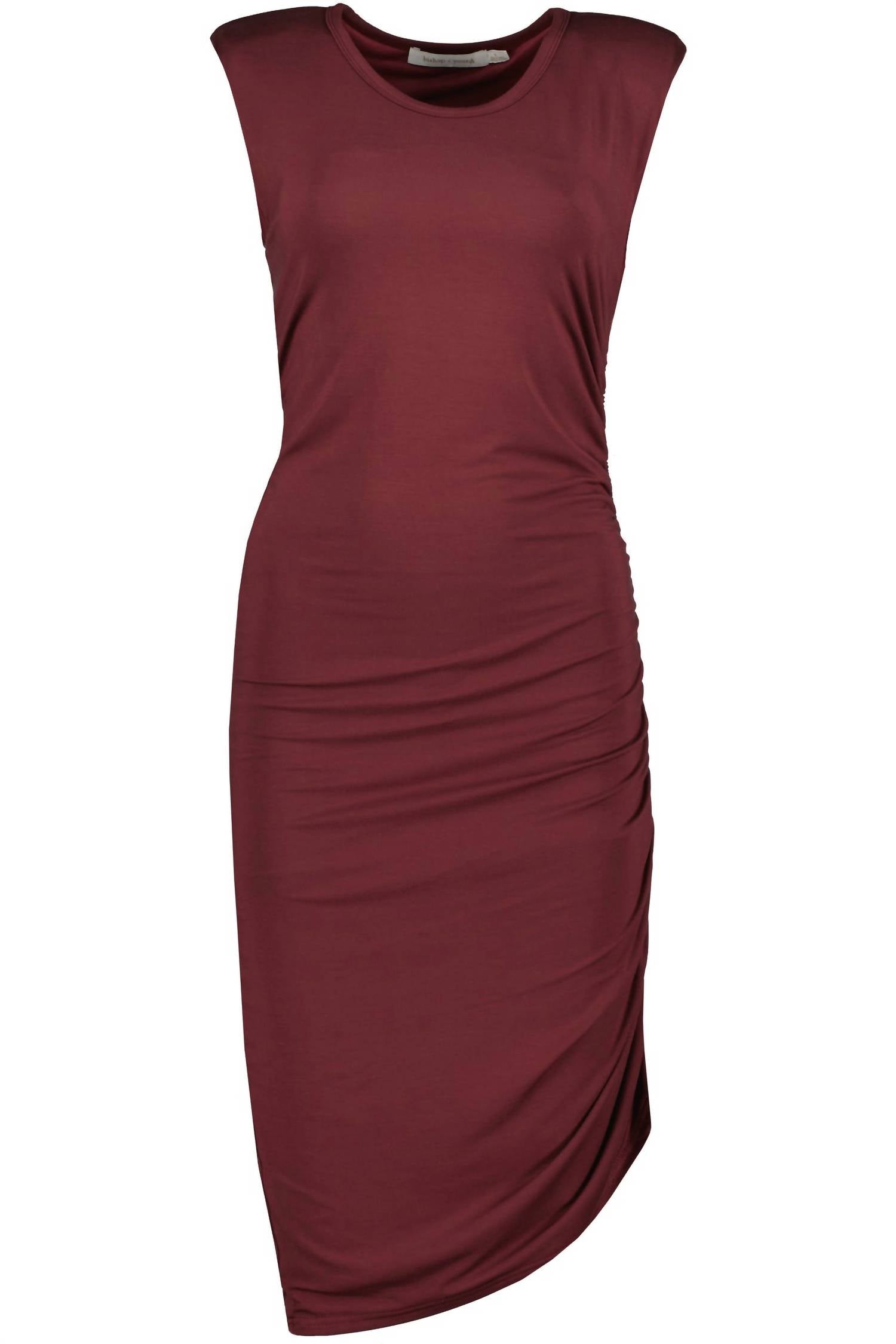 Bishop + Young - Alex Side Ruched Midi Dress