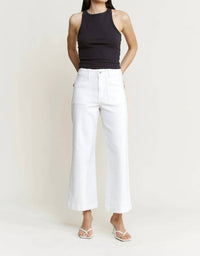 Mica Denim - Super High Rise Cropped Utility Jean