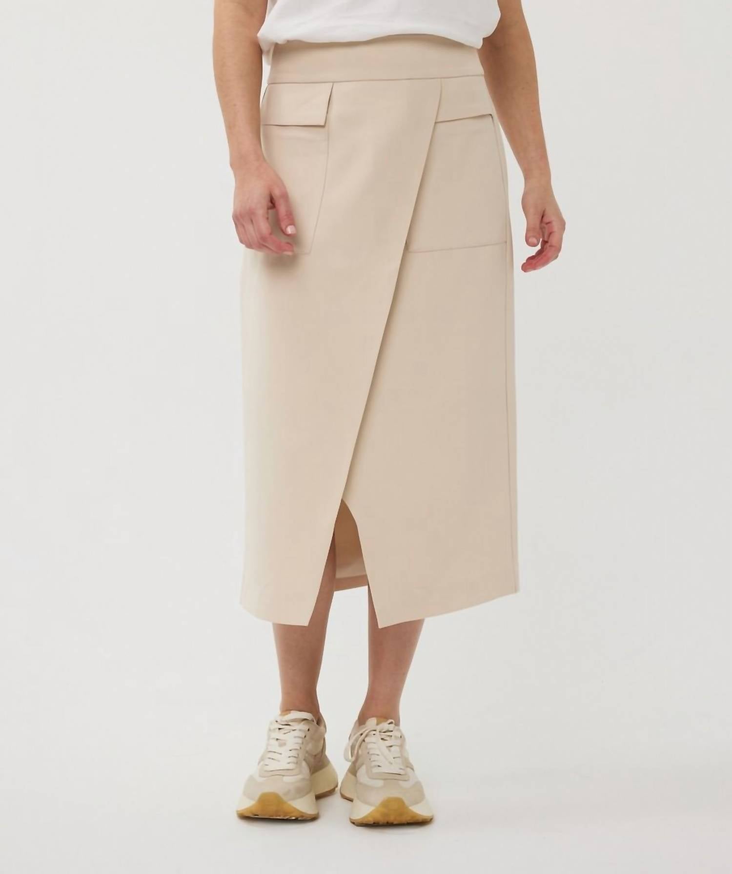 Esqualo - Long City Cargo Skirt