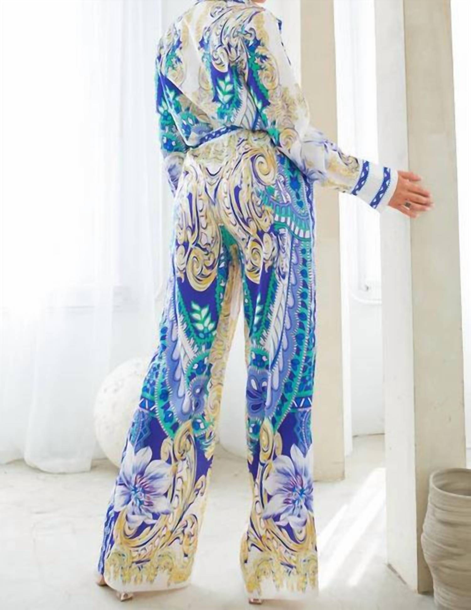 Her Bottari - Women's Shirts With Wide Pants Set