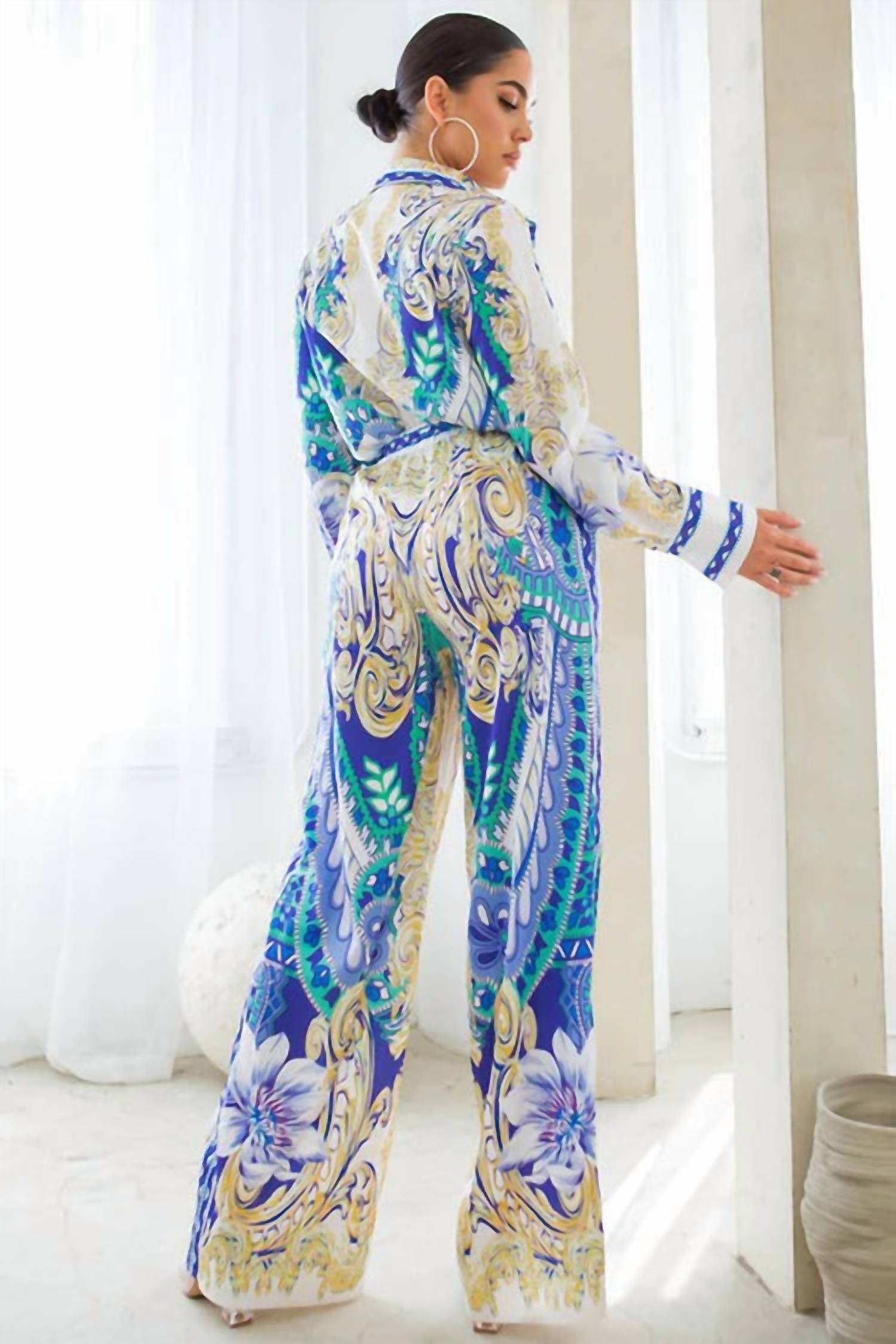 Her Bottari - Women's Shirts With Wide Pants Set