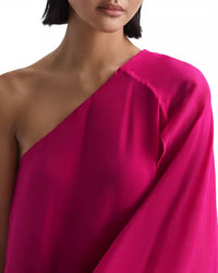 Reiss - Fleur Sheer Cape Sleeve Dress