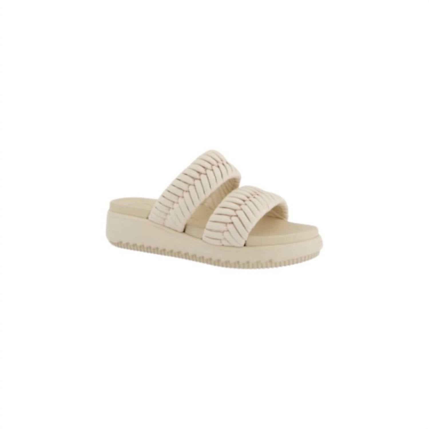 Paul Green - Women's Ashton Shell Braid Platform Slide Sandal