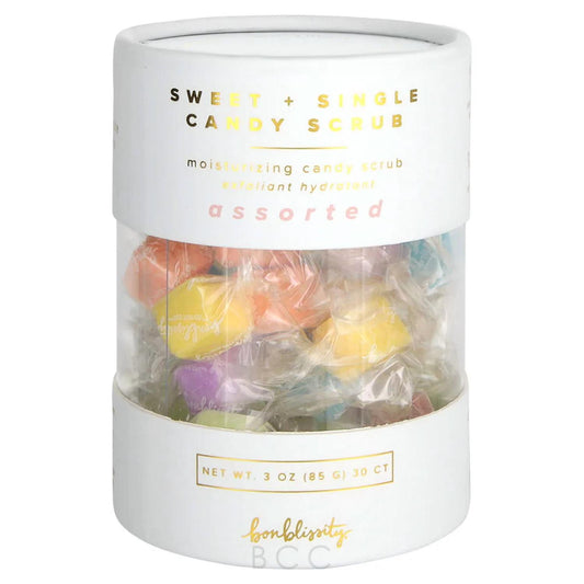 Bonblissity - Sweet and Single Moisturizing Candy Scrub - 30 piece