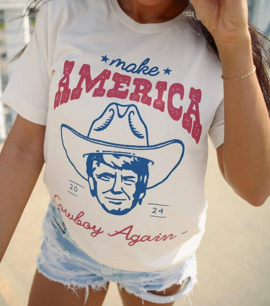 Lure Boutique - Make America Cowboy Again Tee