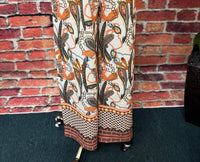 Isle Women's Desert Paisley Wide-leg Pants in beige - women's pants