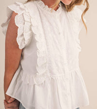 &Merci - The Grace Peplum Top