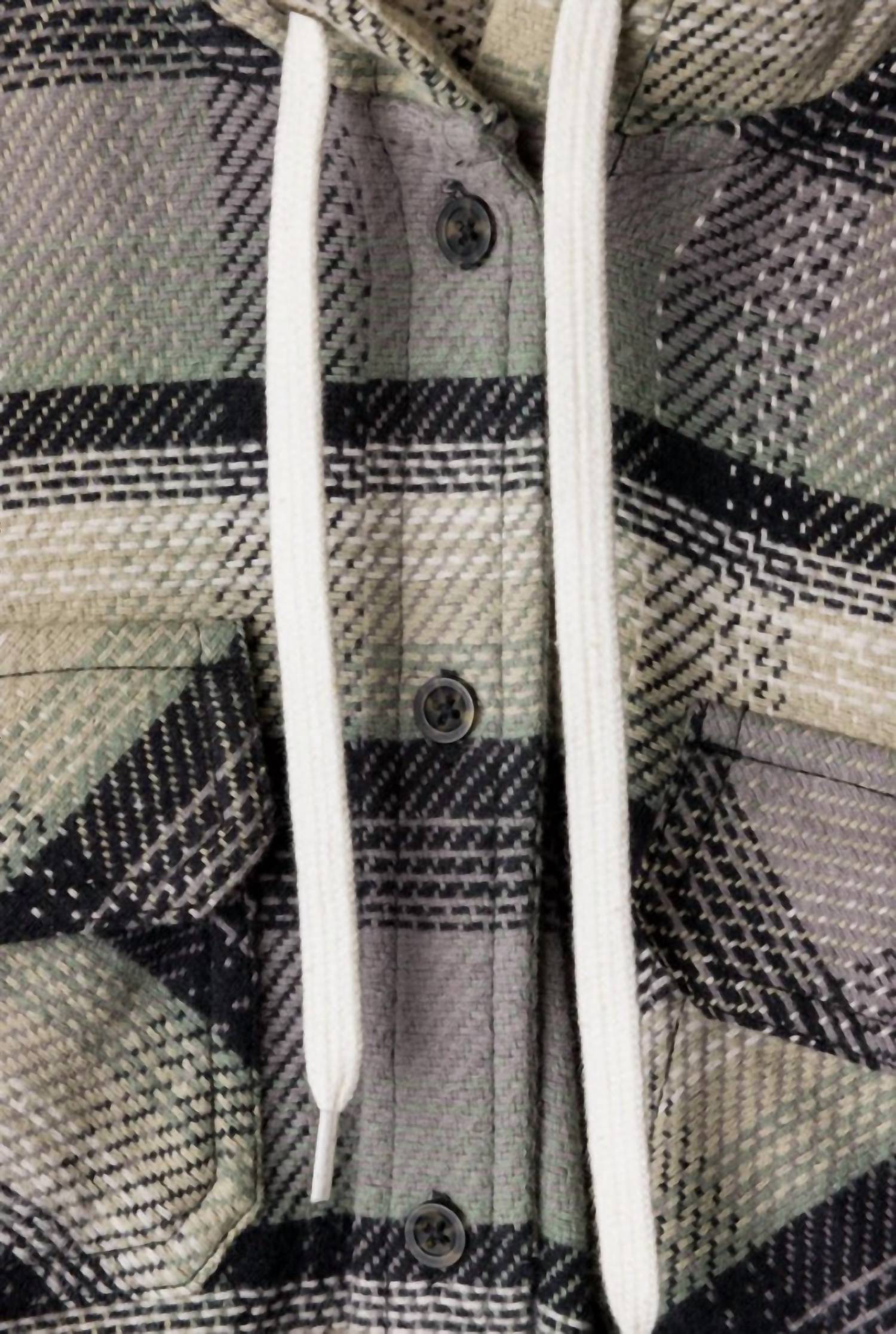 Kavu - Jess Flannel Button Down Hoodie