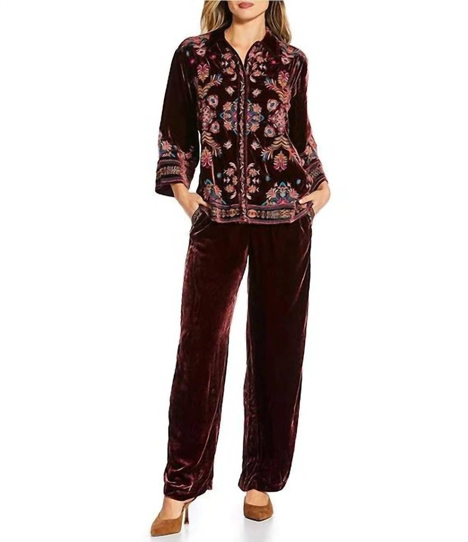 Johnny Was - BRANDI KIMONO SLEEVE SHIRT
