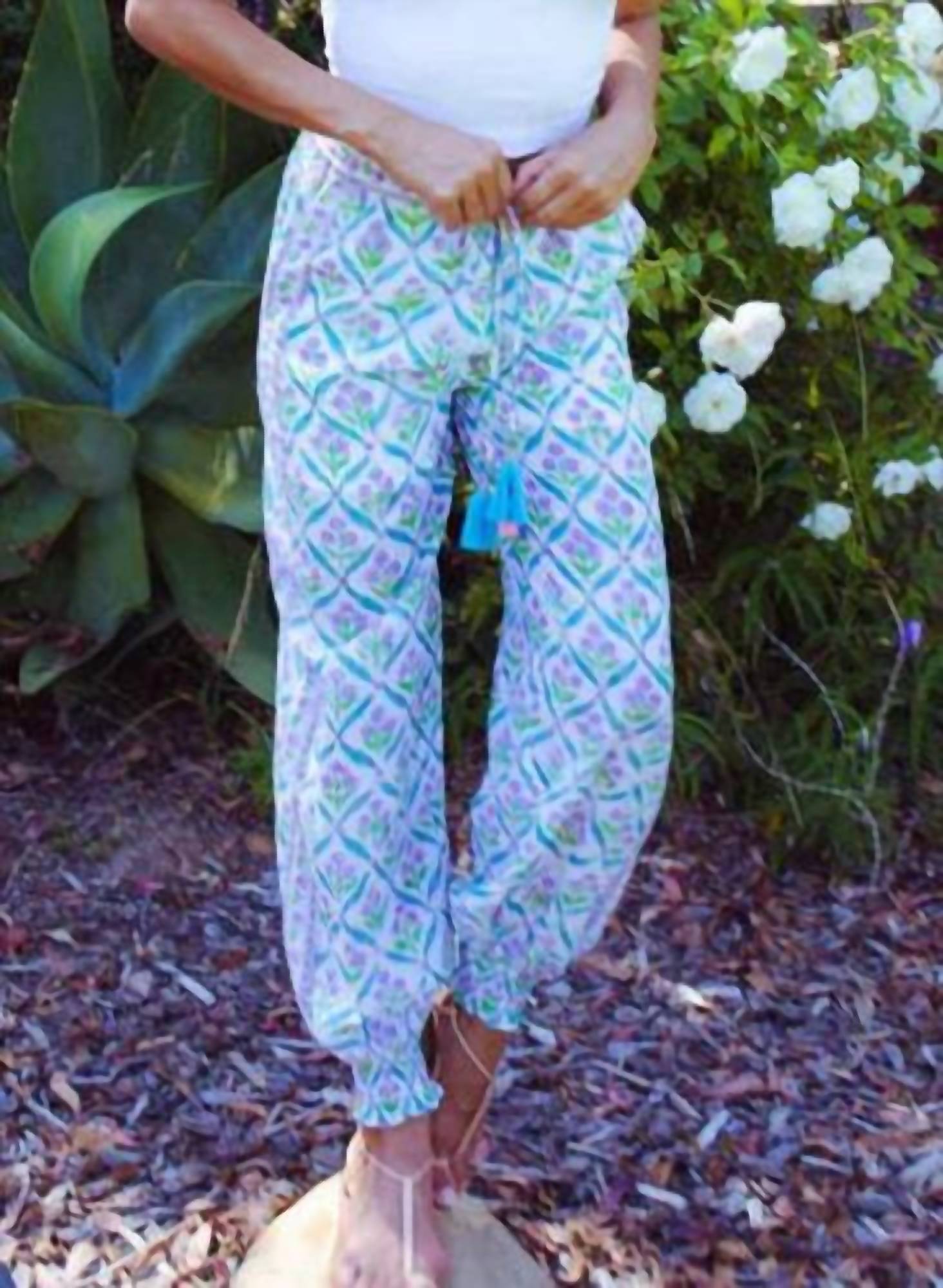 Bell - Harem Floral Pant