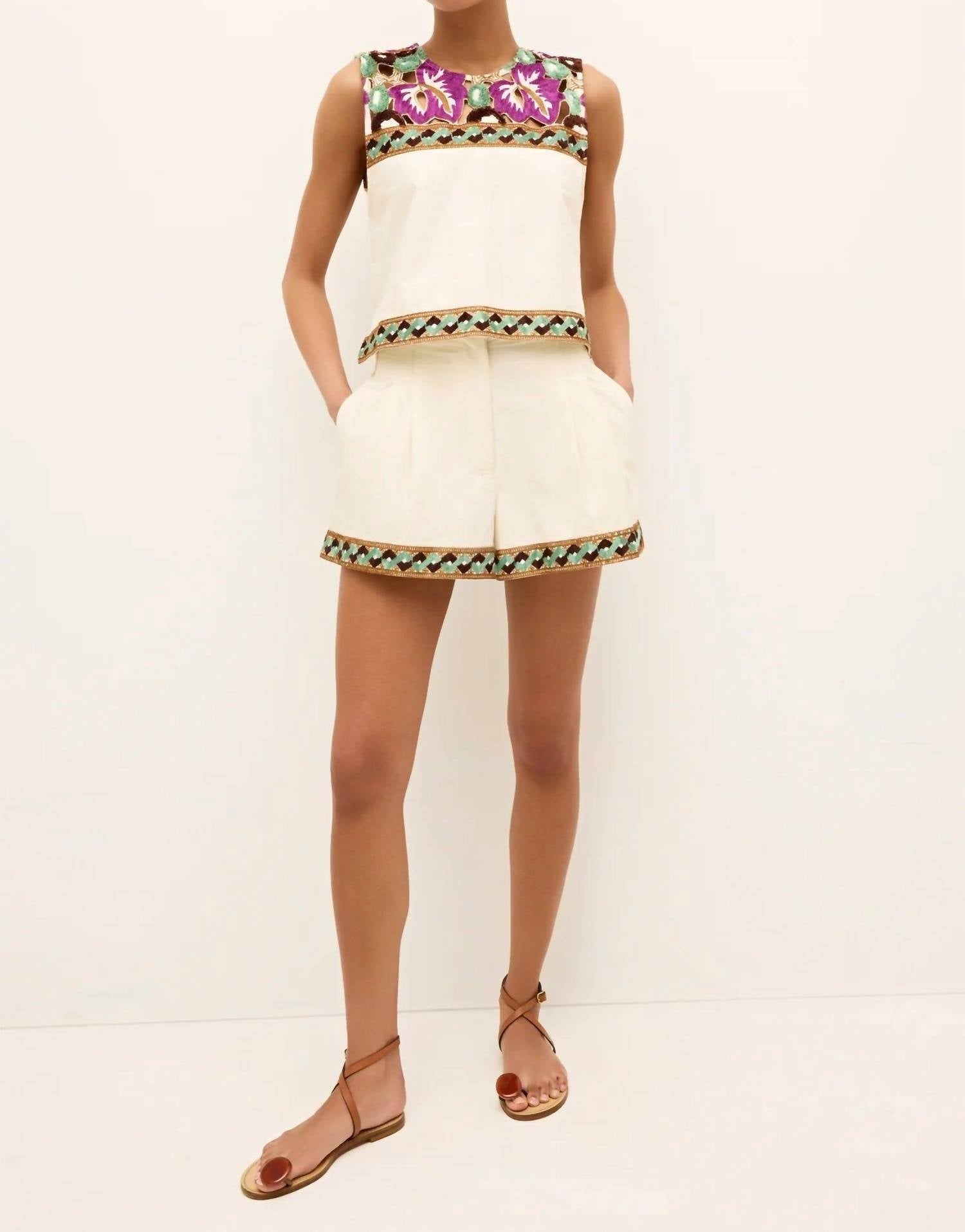 Marie Oliver - Lorel Sleeveless Top