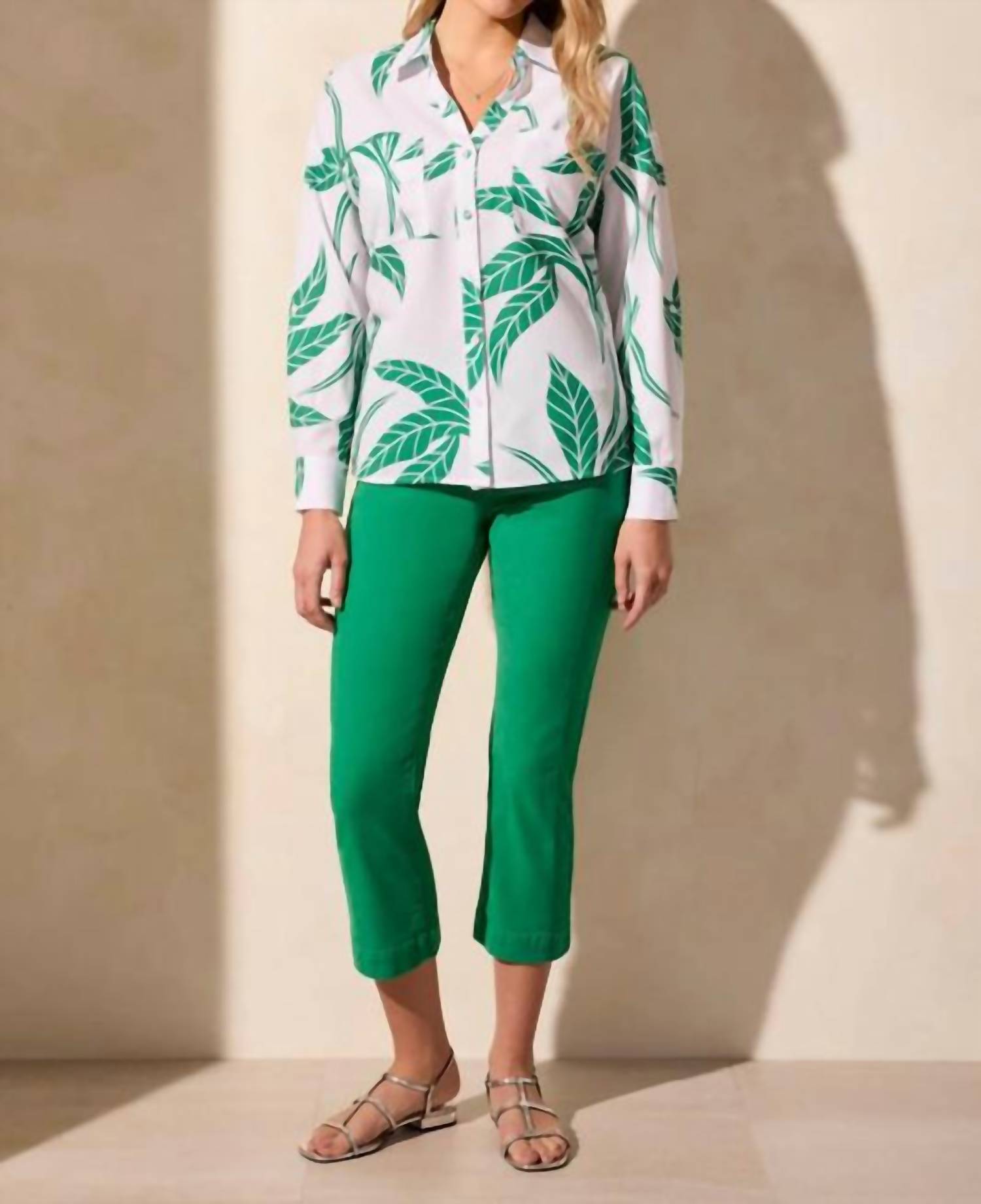 Tribal - Janey Button Down Shirt