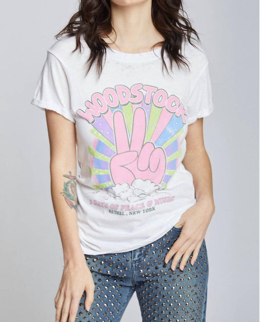 Recycled Karma - Woodstock Burn Out Tee