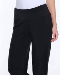 Multiples - Pull-on Wide Leg Ankle Pant - Plus