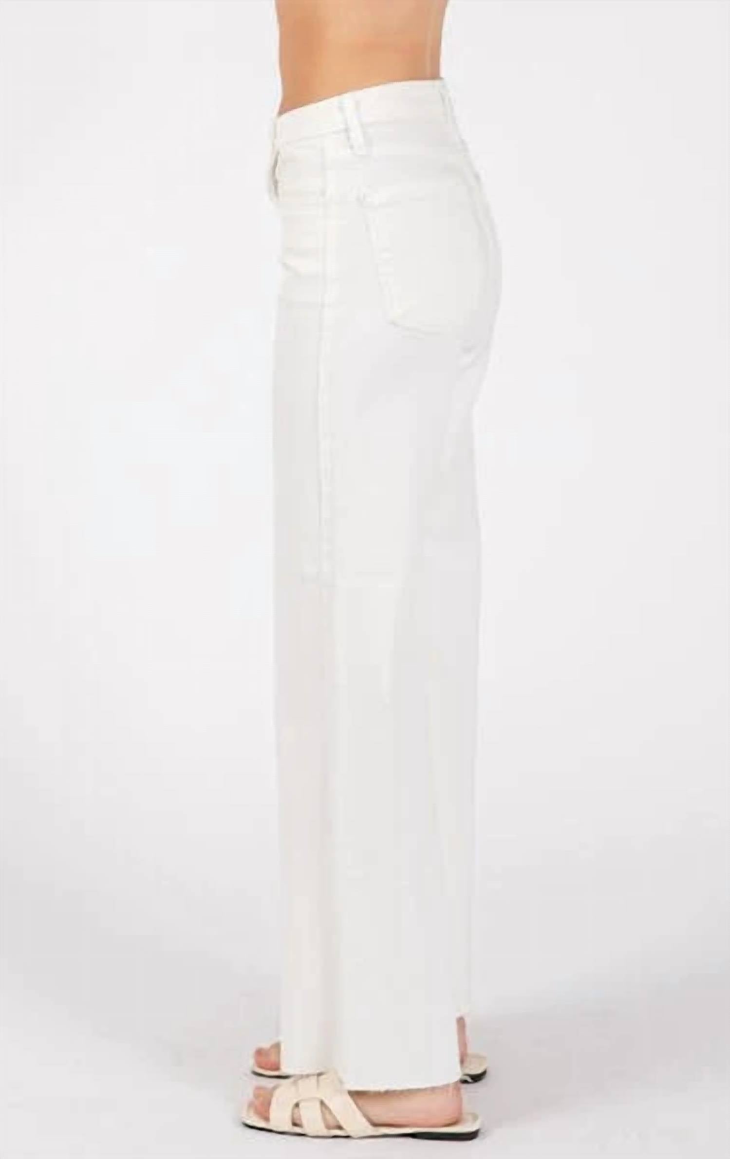 Letter To Juliet - Clark Wide Leg Scissor Hem Jeans
