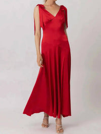 Line And Dot - Draped Maxi Dress