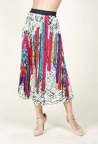 Eva Franco - Ingrid Pleated Midi Skirt