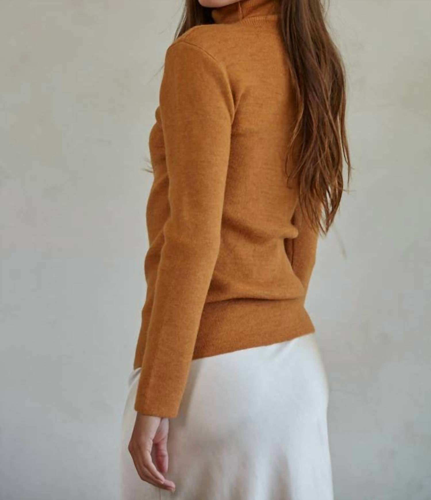 By Together - Knit Sweater Turtle Neck Top